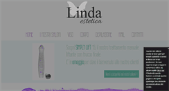 Desktop Screenshot of lindaestetica.it