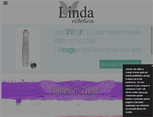 Tablet Screenshot of lindaestetica.it